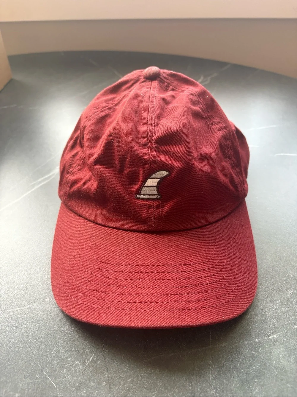 Unisex Vissla Maroon Baseball Cap - Casual Cotton Hat
